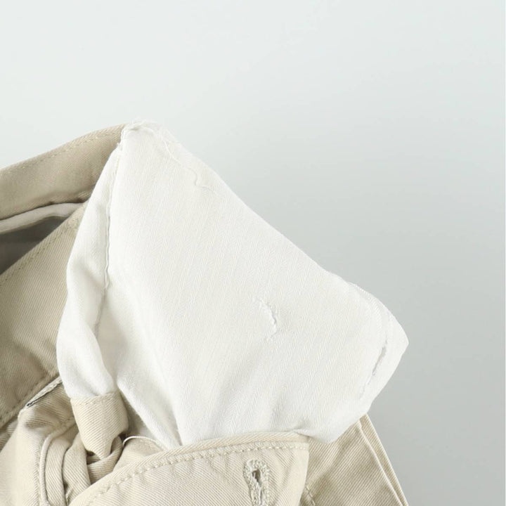 Ralph Lauren POLO by Ralph Lauren Two-pleat Chino Shorts, Men's Size W34 cotton Beige type Vintage Second Hand