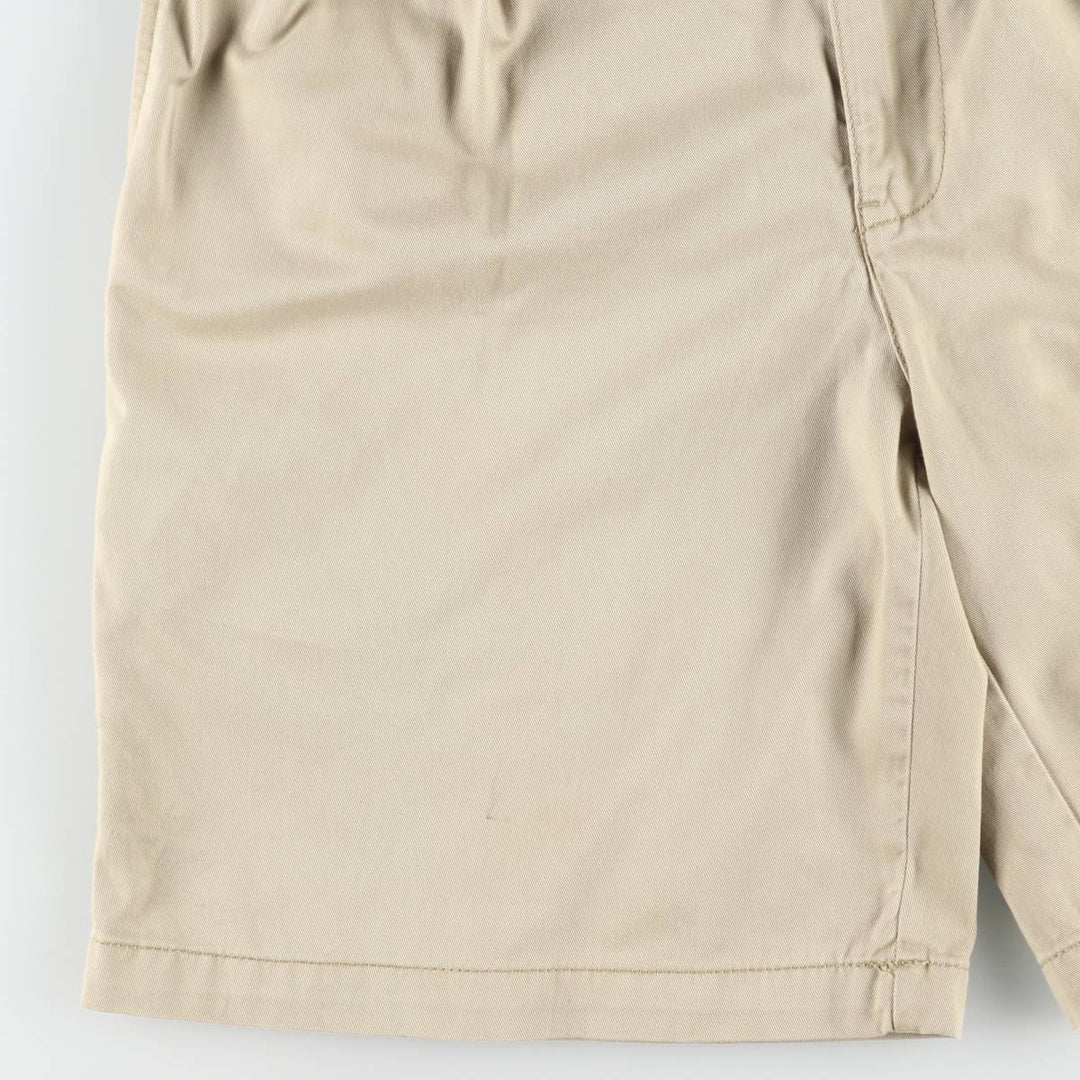 Ralph Lauren POLO by Ralph Lauren TYLER SHORT Two-pleat chino shorts, short pants, men's w35 equivalent cotton Beige type Vintage Second Hand