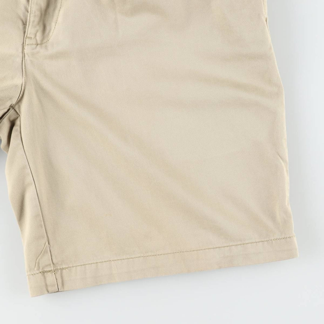 Ralph Lauren POLO by Ralph Lauren TYLER SHORT Two-pleat chino shorts, short pants, men's w35 equivalent cotton Beige type Vintage Second Hand