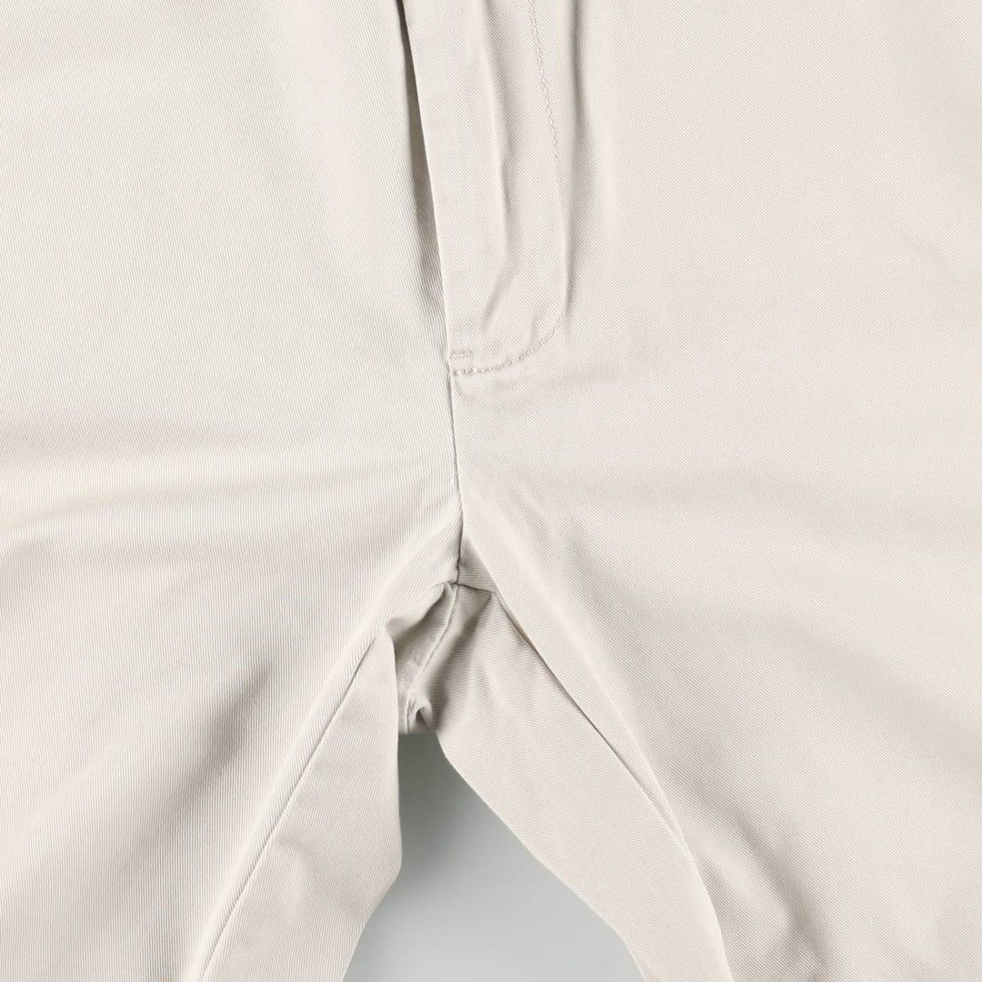 Ralph Lauren POLO by Ralph Lauren PROSPECT SHORT Chino shorts Short pants Men's W33 equivalent cotton ivory Vintage Second Hand