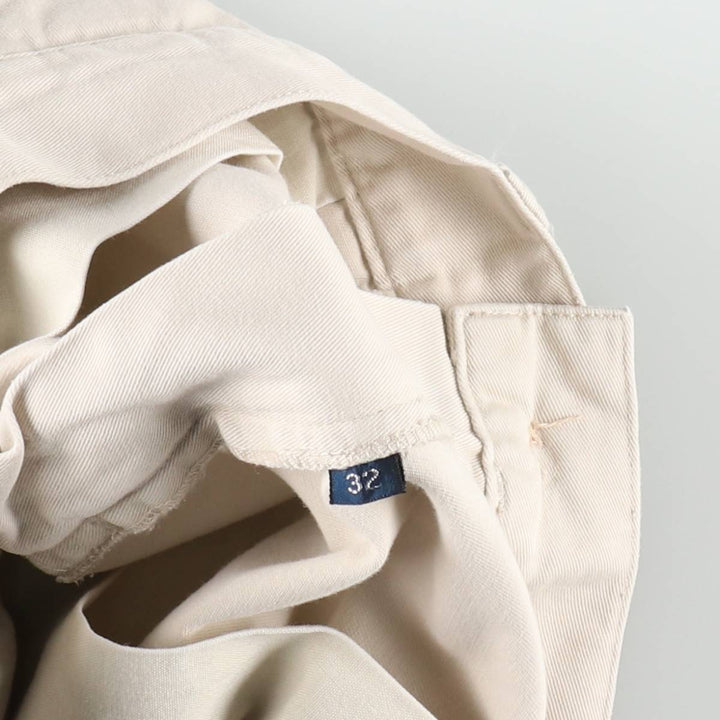 Ralph Lauren POLO by Ralph Lauren PHILIP SHORT Chino shorts Short pants Men's W32 equivalent cotton ivory Vintage Second Hand
