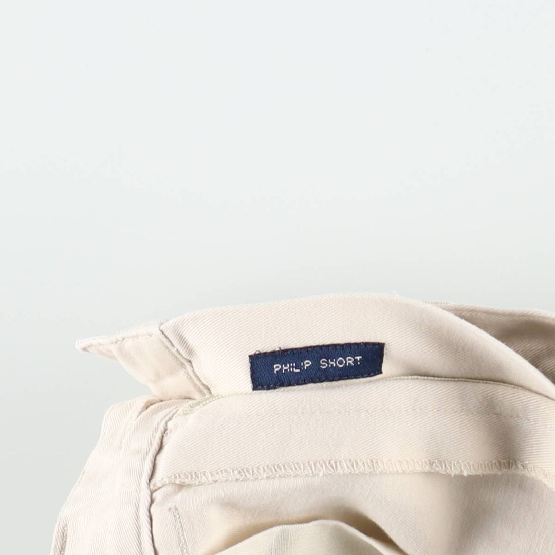 Ralph Lauren POLO by Ralph Lauren PHILIP SHORT Chino shorts Short pants Men's W32 equivalent cotton ivory Vintage Second Hand