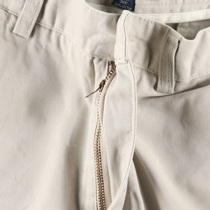 Ralph Lauren POLO by Ralph Lauren PROSPECT PANT Chino Shorts, Men's Size W34 (approx.) cotton ivory Vintage Second Hand