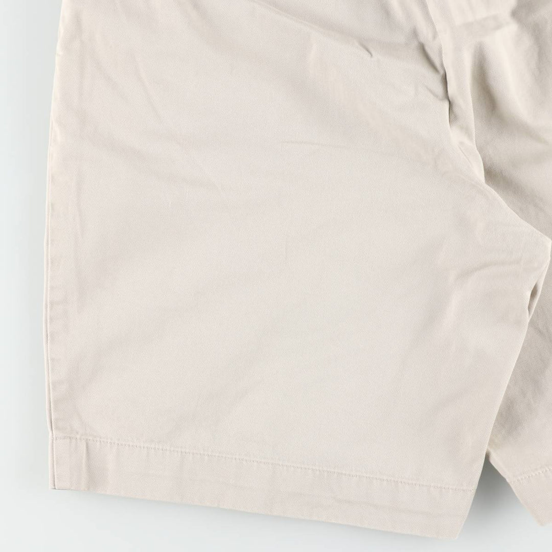 Ralph Lauren POLO by Ralph Lauren PROSPECT PANT Chino Shorts, Men's Size W34 (approx.) cotton ivory Vintage Second Hand
