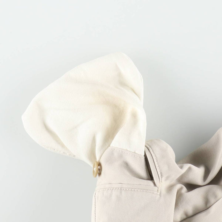 Ralph Lauren POLO by Ralph Lauren PROSPECT PANT Chino Shorts, Men's Size W34 (approx.) cotton ivory Vintage Second Hand