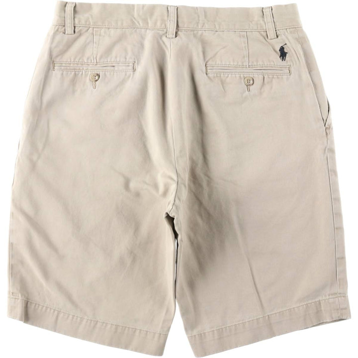 Ralph Lauren POLO by Ralph Lauren Chino Shorts Short Pants Men's W32 equivalent cotton Beige type Vintage Second Hand