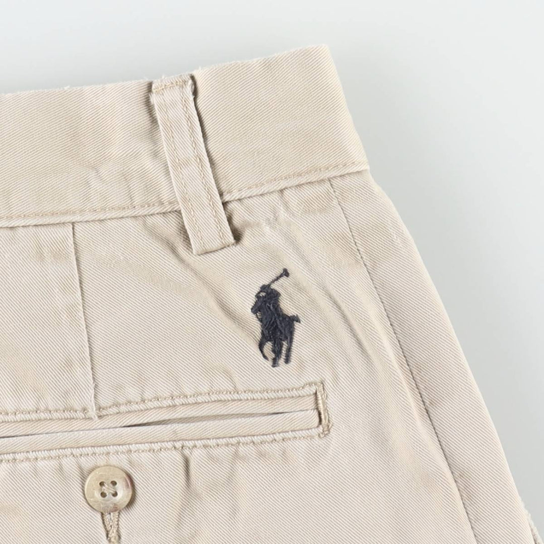 Ralph Lauren POLO by Ralph Lauren Chino Shorts Short Pants Men's W32 equivalent cotton Beige type Vintage Second Hand