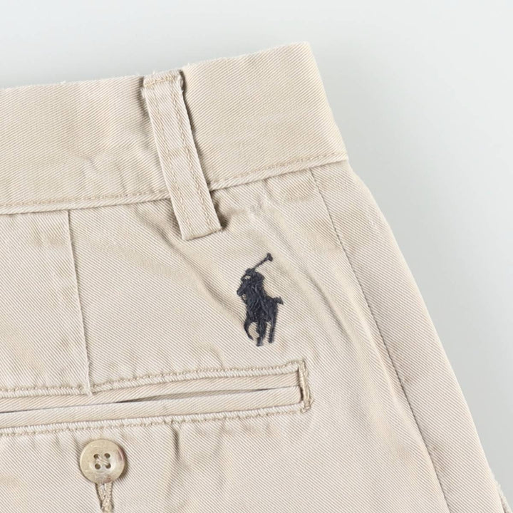 Ralph Lauren POLO by Ralph Lauren Chino Shorts Short Pants Men's W32 equivalent cotton Beige type Vintage Second Hand