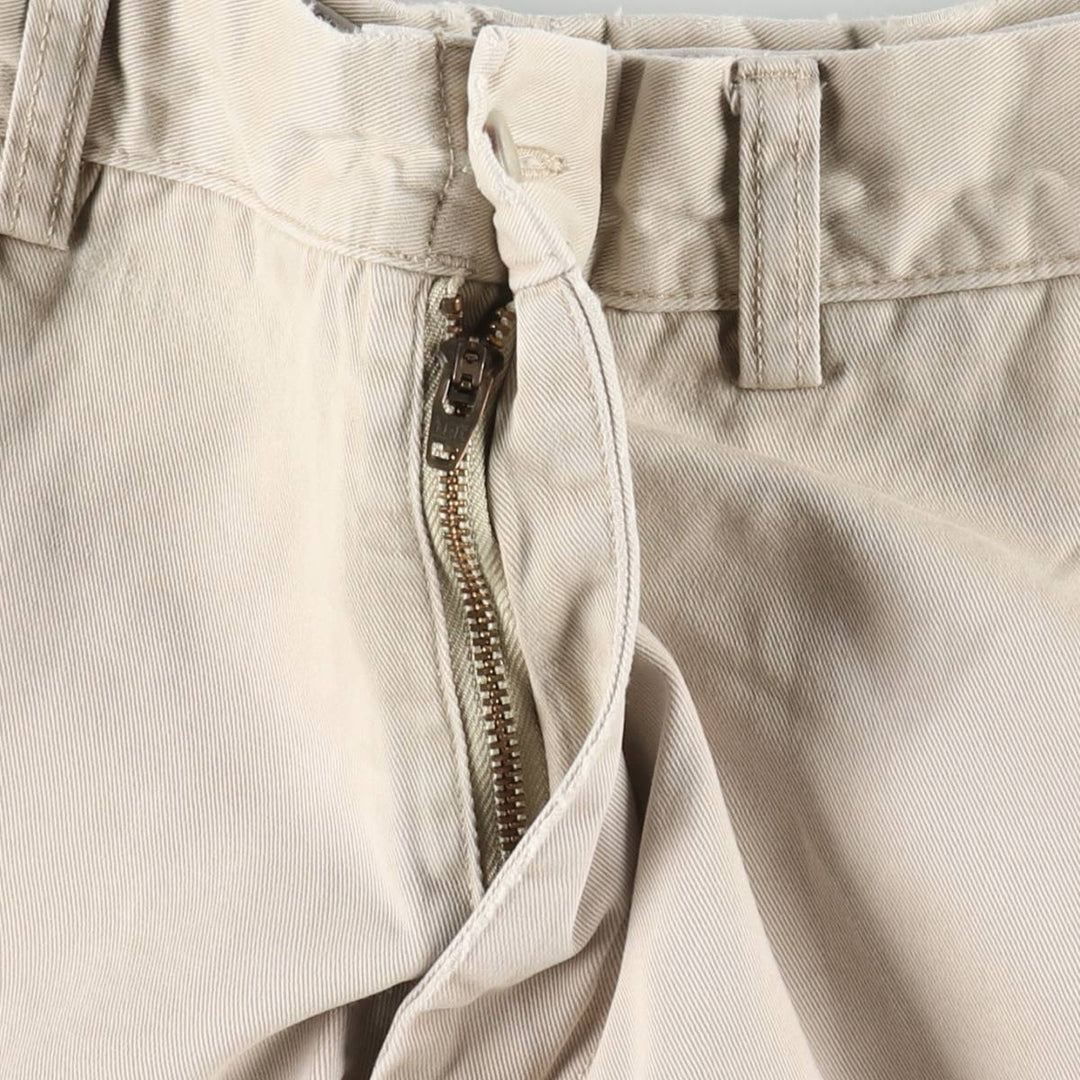 Ralph Lauren POLO by Ralph Lauren Chino Shorts Short Pants Men's W32 equivalent cotton Beige type Vintage Second Hand