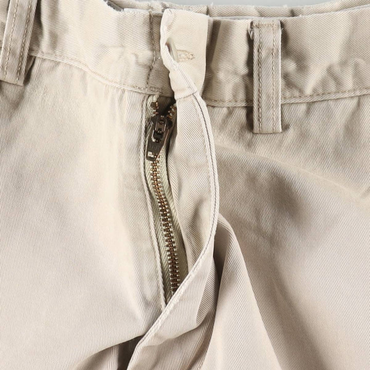 Ralph Lauren POLO by Ralph Lauren Chino Shorts Short Pants Men's W32 equivalent cotton Beige type Vintage Second Hand