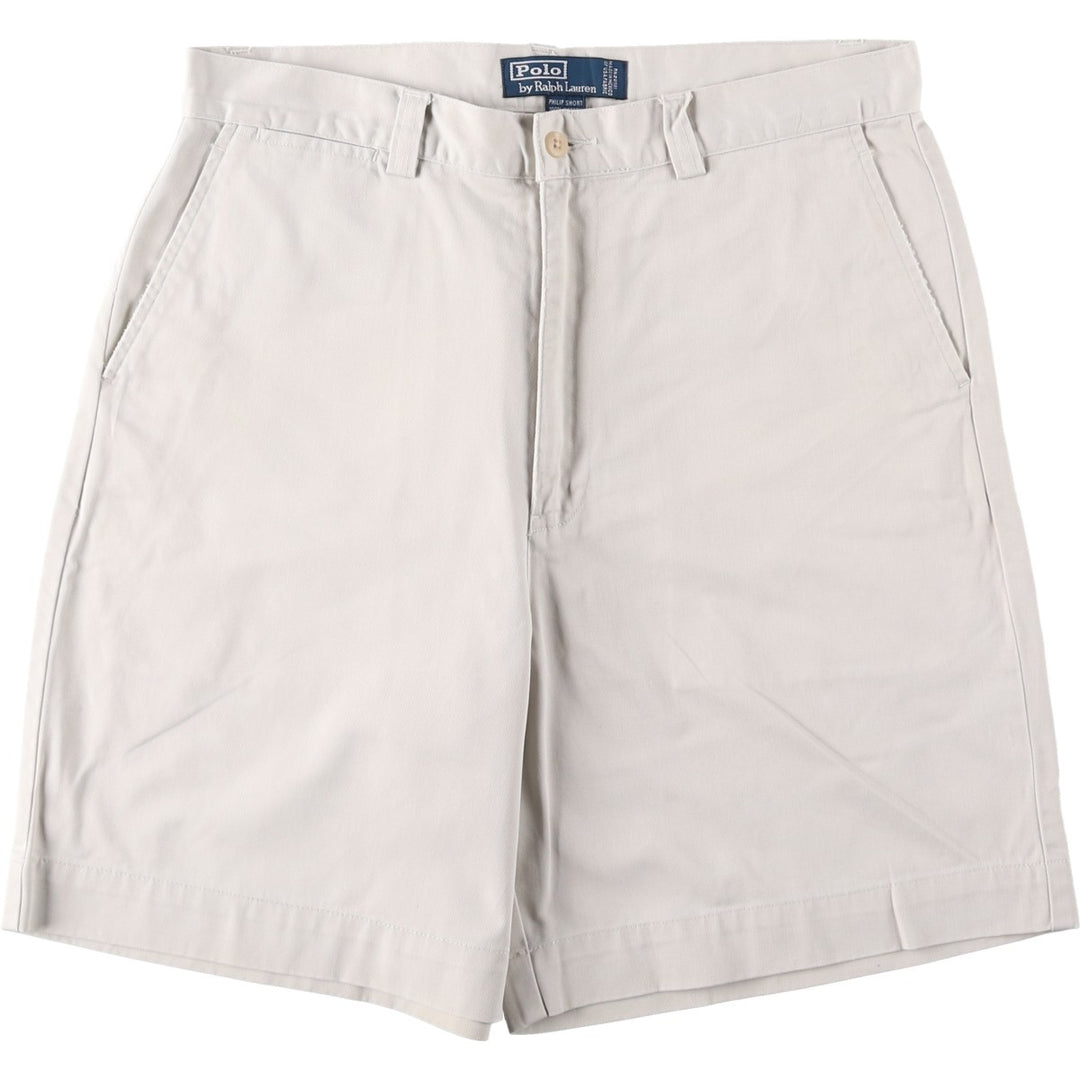 Ralph Lauren POLO by Ralph Lauren PHILIP SHORT Chino shorts Short pants Men's W34 equivalent cotton Beige type Vintage Second Hand