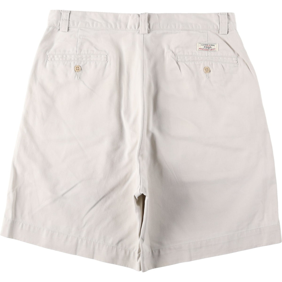 Ralph Lauren POLO by Ralph Lauren PHILIP SHORT Chino shorts Short pants Men's W34 equivalent cotton Beige type Vintage Second Hand