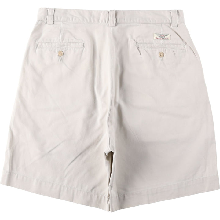 Ralph Lauren POLO by Ralph Lauren PHILIP SHORT Chino shorts Short pants Men's W34 equivalent cotton Beige type Vintage Second Hand