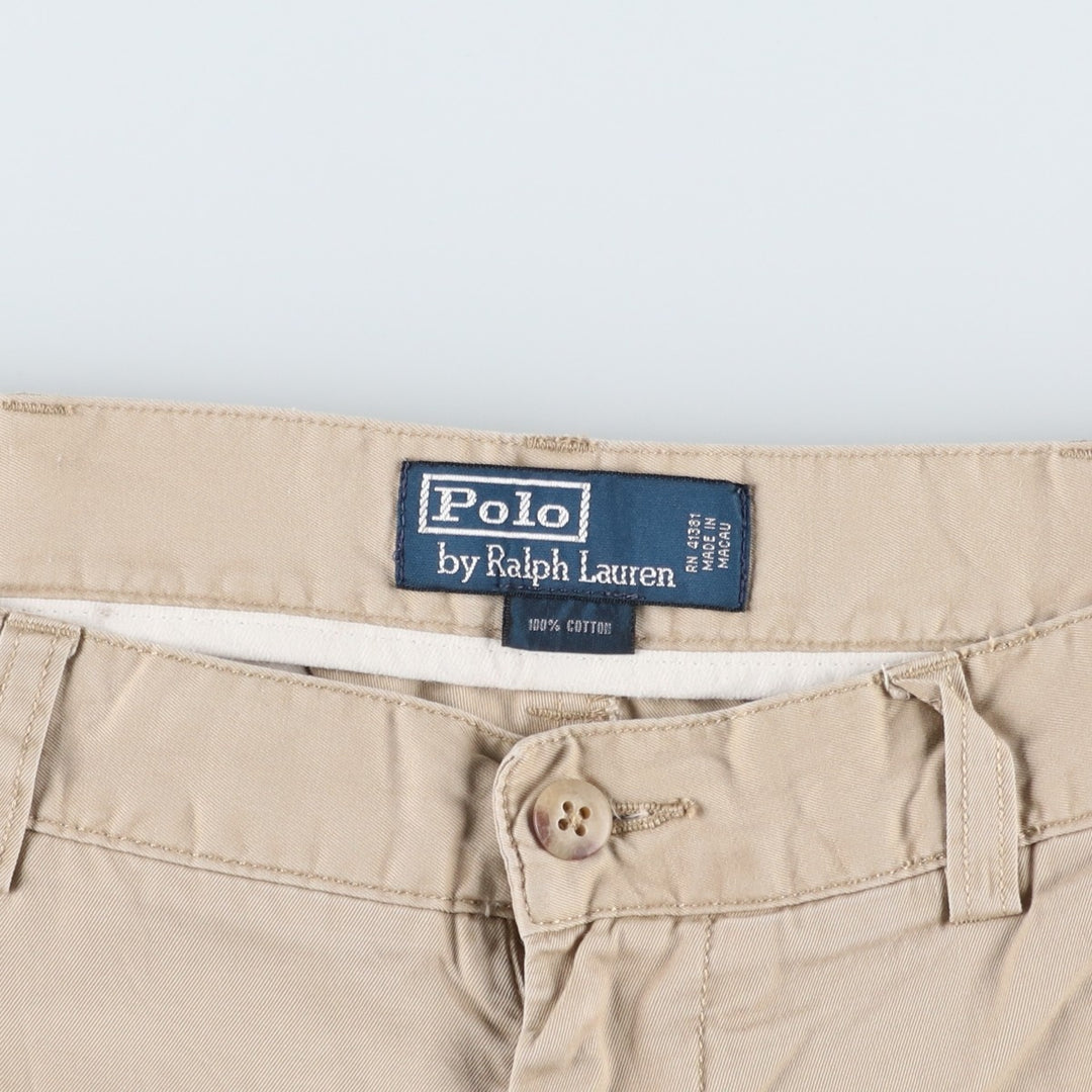 Ralph Lauren POLO by Ralph Lauren Chino Shorts Shorts Men's W36 cotton Beige type Vintage Second Hand