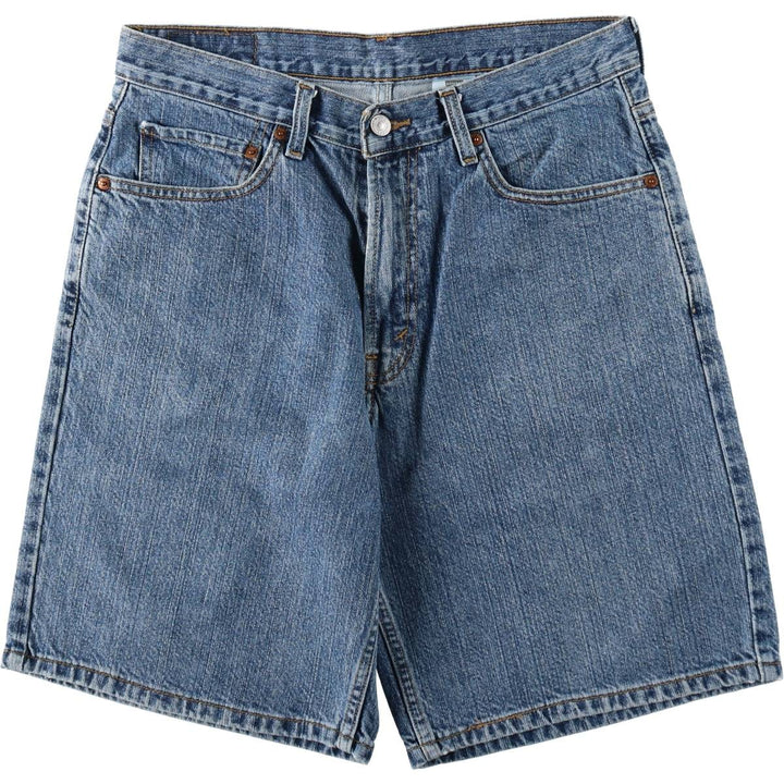 Levi's 550 Relaxed Fit Denim Shorts, Men's Size 33 (approx.) cotton blue type Vintage Second Hand