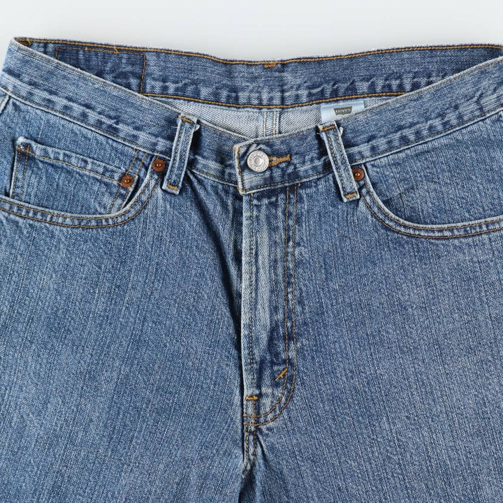 Levi's 550 Relaxed Fit Denim Shorts, Men's Size 33 (approx.) cotton blue type Vintage Second Hand