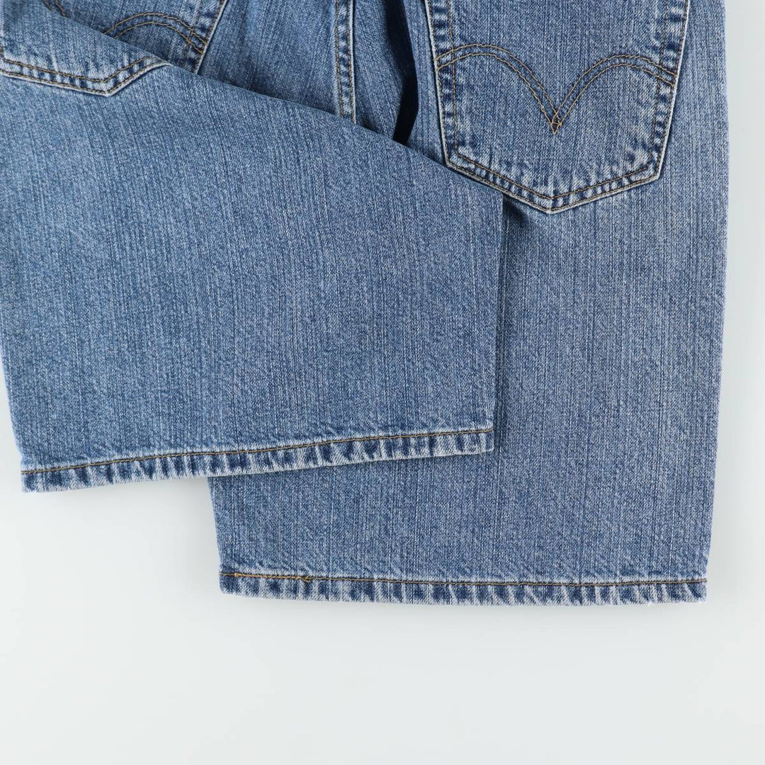 Levi's 550 Relaxed Fit Denim Shorts, Men's Size 33 (approx.) cotton blue type Vintage Second Hand