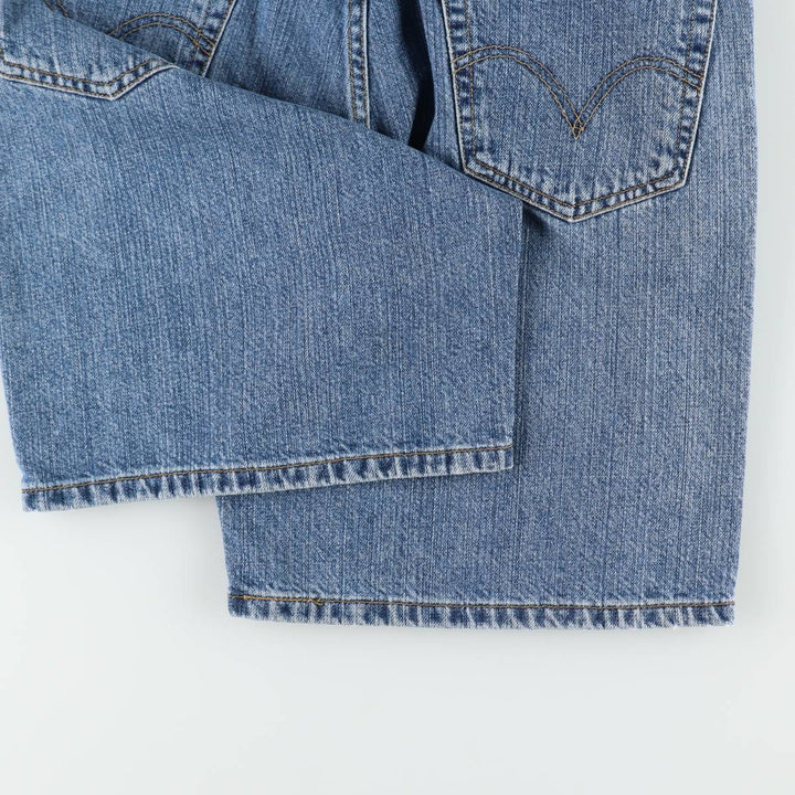 Levi's 550 Relaxed Fit Denim Shorts, Men's Size 33 (approx.) cotton blue type Vintage Second Hand