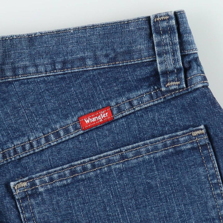 Wrangler denim painter shorts, men's size W30 (approx.) cotton blue type Vintage Second Hand