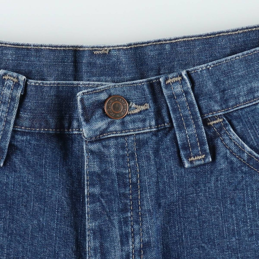 Wrangler denim painter shorts, men's size W30 (approx.) cotton blue type Vintage Second Hand