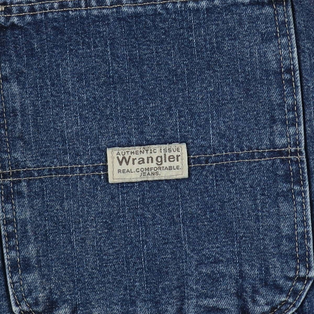 Wrangler Denim Painter Shorts, Men's Size W34 cotton blue type Vintage Second Hand