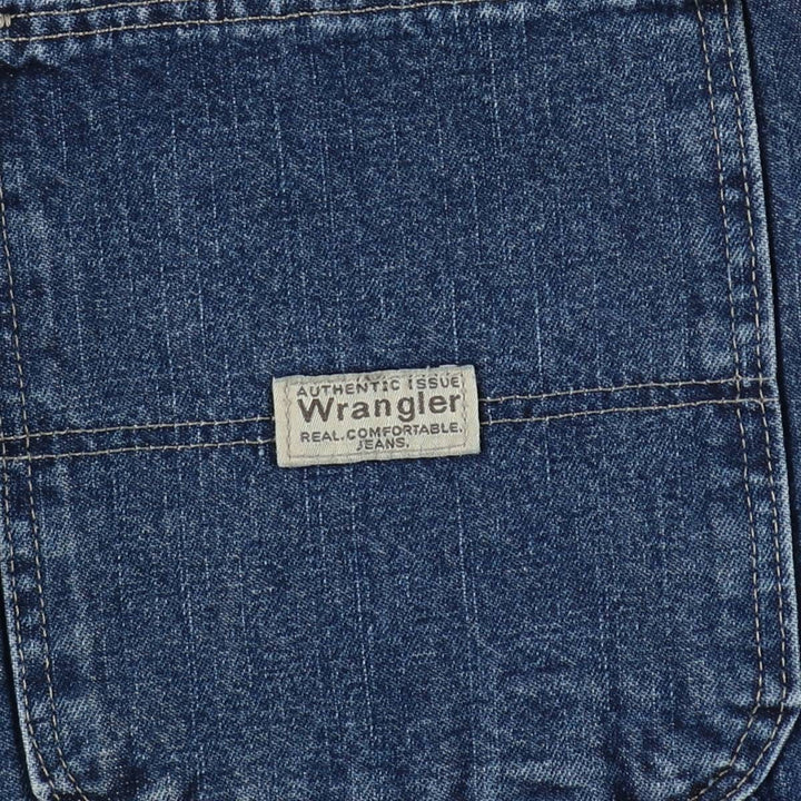 Wrangler Denim Painter Shorts, Men's Size W34 cotton blue type Vintage Second Hand