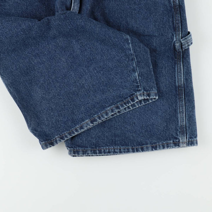 Wrangler Denim Painter Shorts, Men's Size W34 cotton blue type Vintage Second Hand