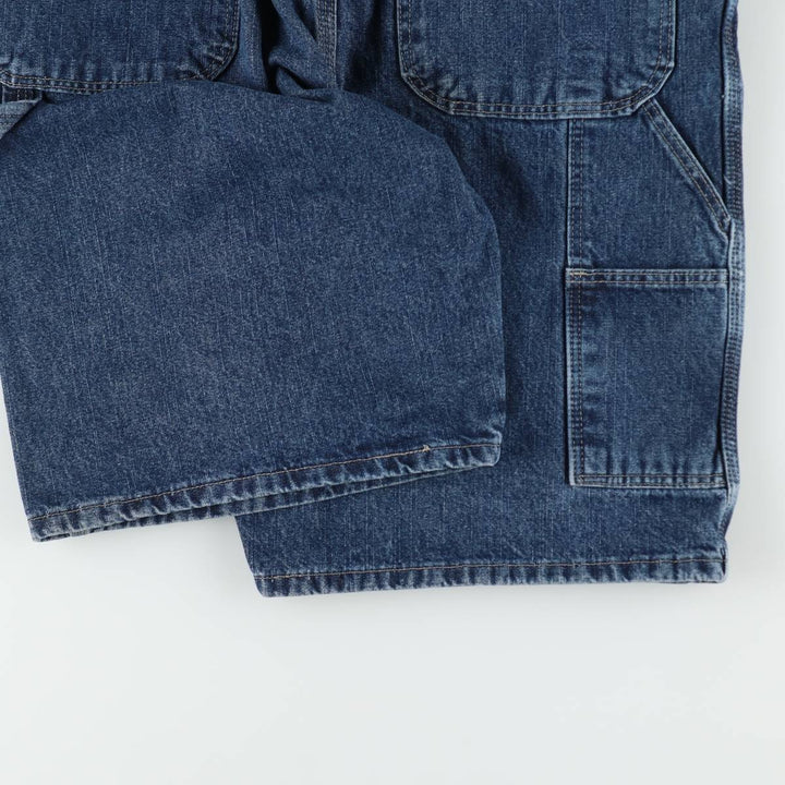 Wrangler Denim Painter Shorts, Men's Size W34 cotton blue type Vintage Second Hand