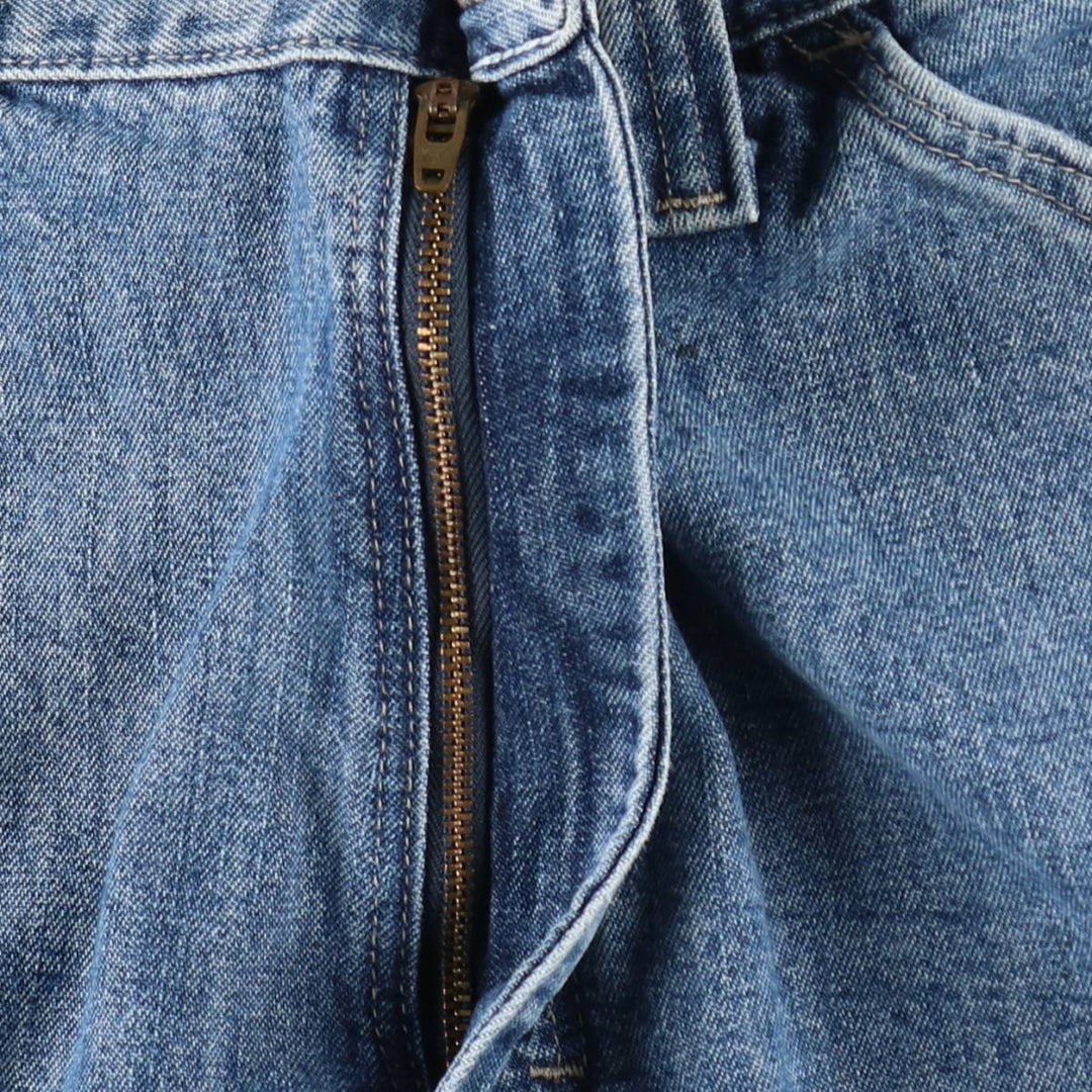 Wrangler denim painter shorts, men's size W32 (approx.) cotton blue type Vintage Second Hand