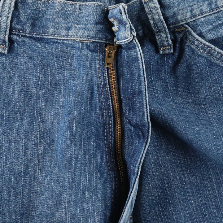 Wrangler denim painter shorts, men's size W32 (approx.) cotton blue type Vintage Second Hand