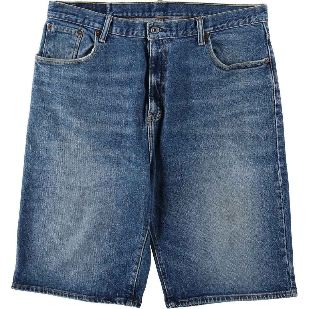 Levi's 569 Denim Shorts, Half Pants, Men's Size 37 cotton blue type Vintage Second Hand