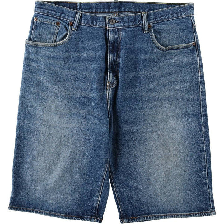 Levi's 569 Denim Shorts, Half Pants, Men's Size 37 cotton blue type Vintage Second Hand