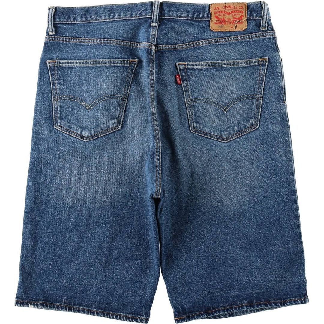 Levi's 569 Denim Shorts, Half Pants, Men's Size 37 cotton blue type Vintage Second Hand