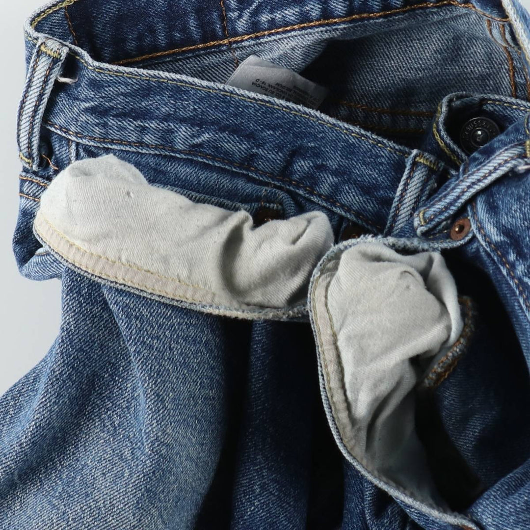 Levi's 569 Denim Shorts, Half Pants, Men's Size 37 cotton blue type Vintage Second Hand