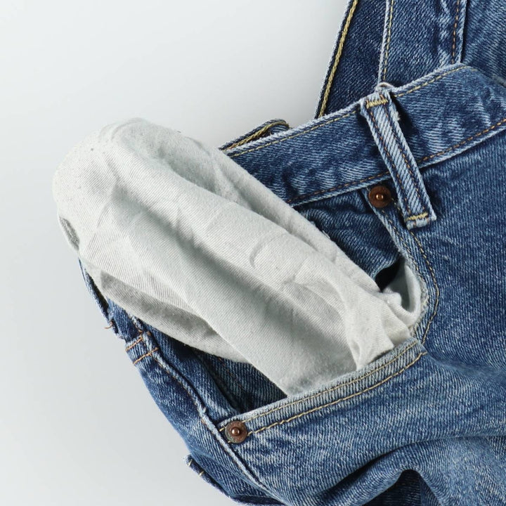Levi's 569 Denim Shorts, Half Pants, Men's Size 37 cotton blue type Vintage Second Hand