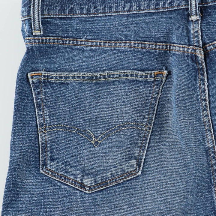 Levi's 569 Denim Shorts, Half Pants, Men's Size 37 cotton blue type Vintage Second Hand