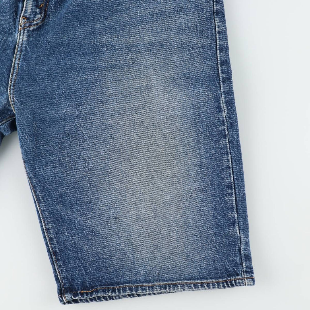 Levi's 569 Denim Shorts, Half Pants, Men's Size 37 cotton blue type Vintage Second Hand