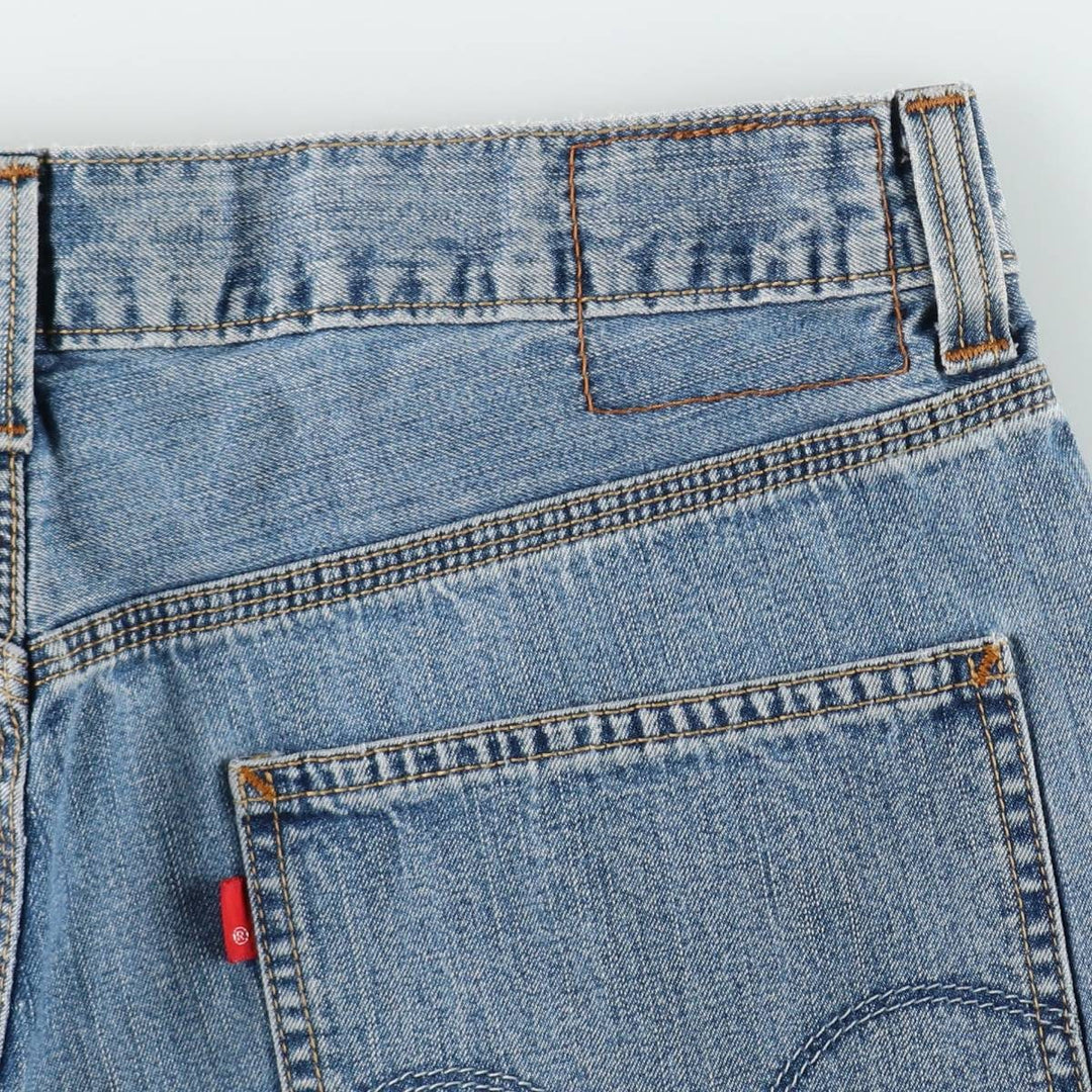 Levi's Carpenter Denim Painter Shorts, Men's Size W35 (approx.) cotton blue type Vintage Second Hand