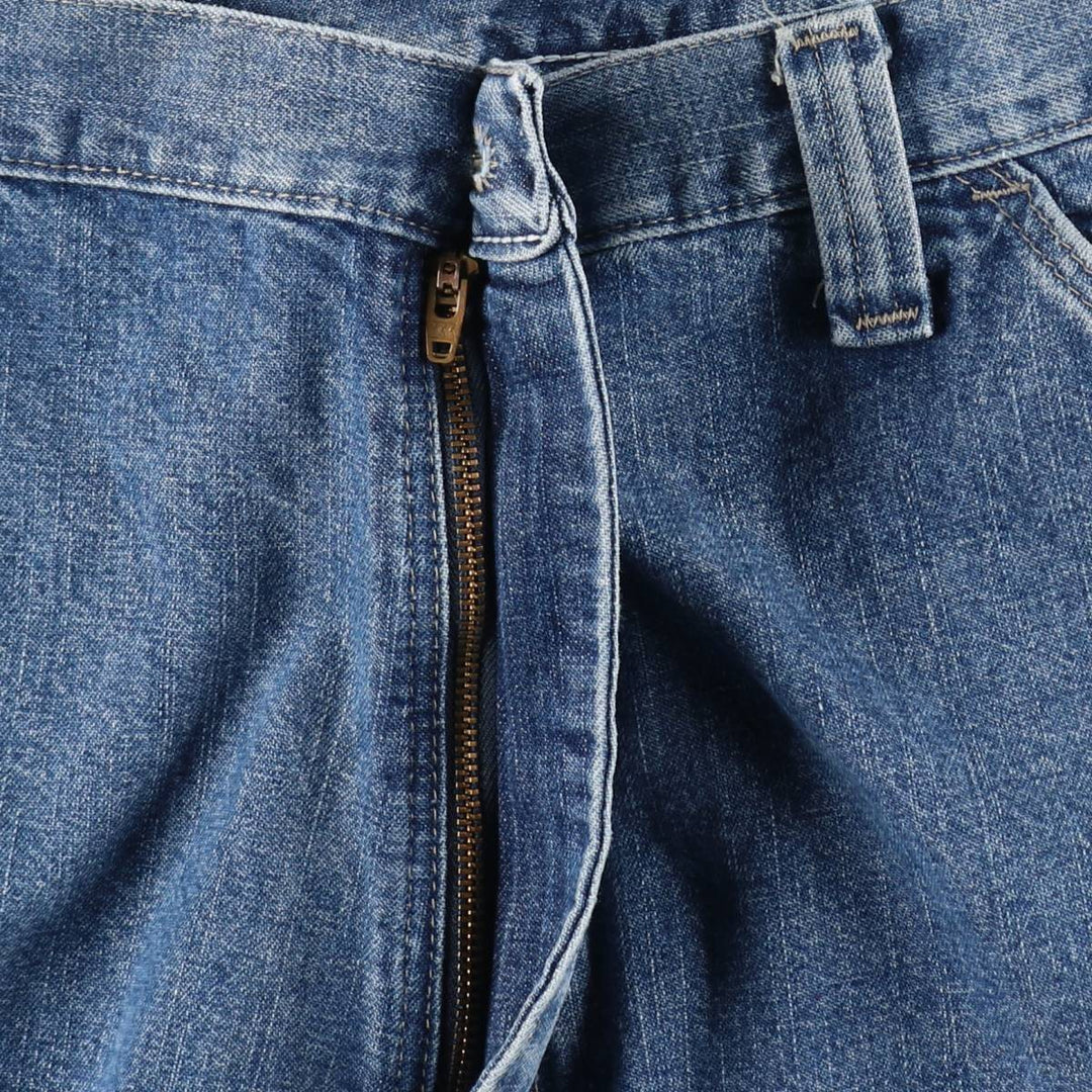 Wrangler Carpenter Denim Painter Shorts (Men's W37 equivalent) cotton blue type Vintage Second Hand
