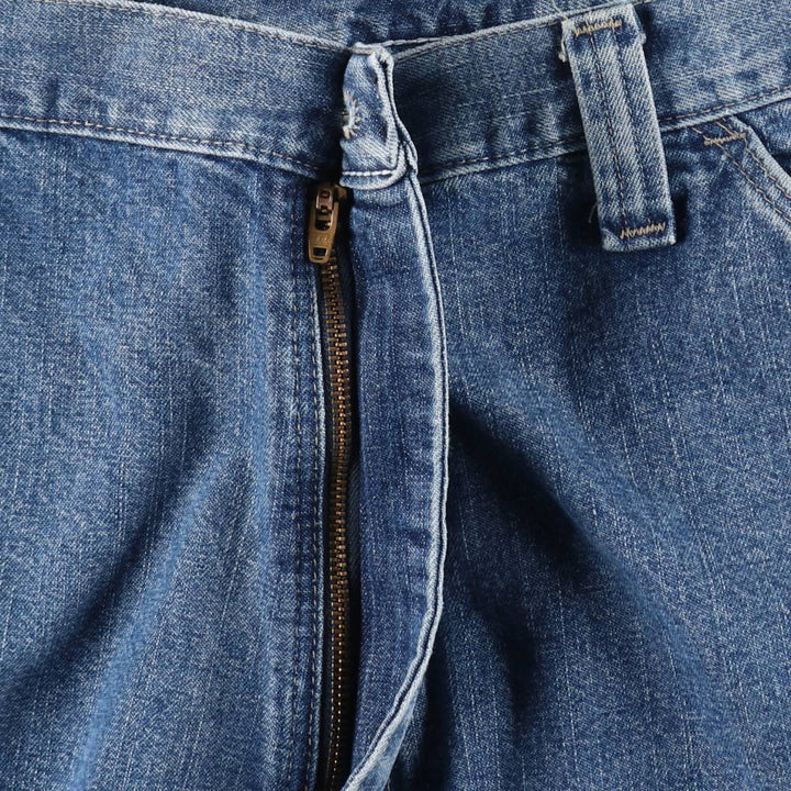 Wrangler Carpenter Denim Painter Shorts (Men's W37 equivalent) cotton blue type Vintage Second Hand