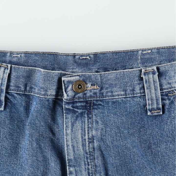 Wrangler Carpenter Denim Painter Shorts (Men's W37 equivalent) cotton blue type Vintage Second Hand