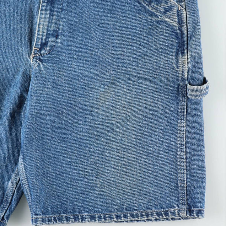 2000'S Ralph Lauren POLO JEANS COMPANY denim painter shorts, men's size W35 (approx.) cotton blue type Vintage Second Hand