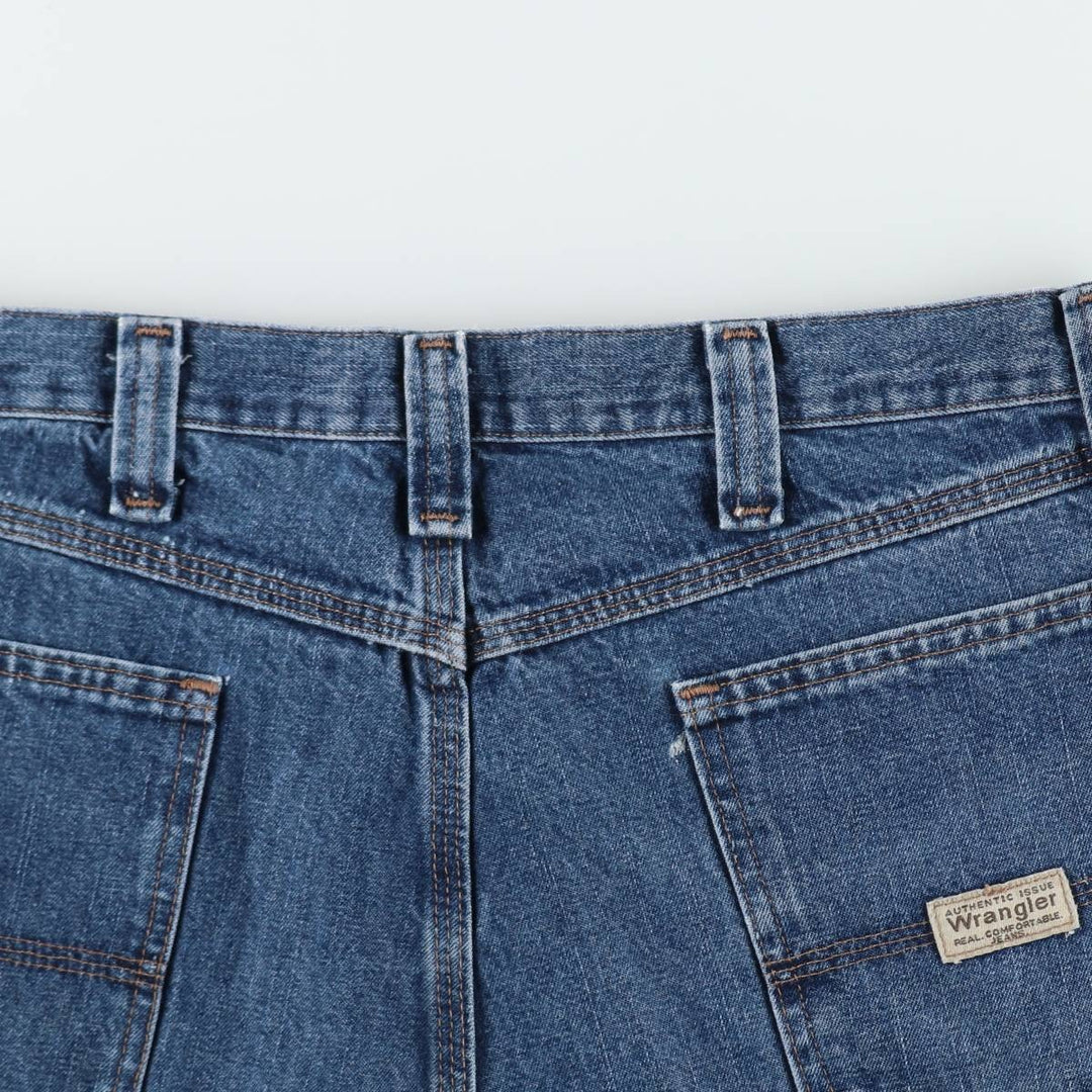 00'S Wrangler CARPENTER Denim Painter Shorts, Men's, W36 equivalent cotton blue type Vintage Second Hand