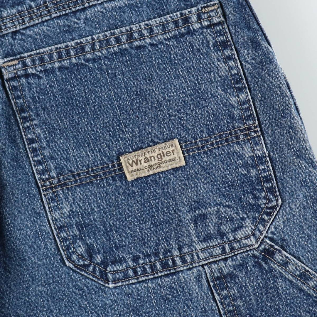 2000'S Wrangler Carpenter Denim Painter Shorts, Men's, Size W37 cotton blue type Vintage Second Hand