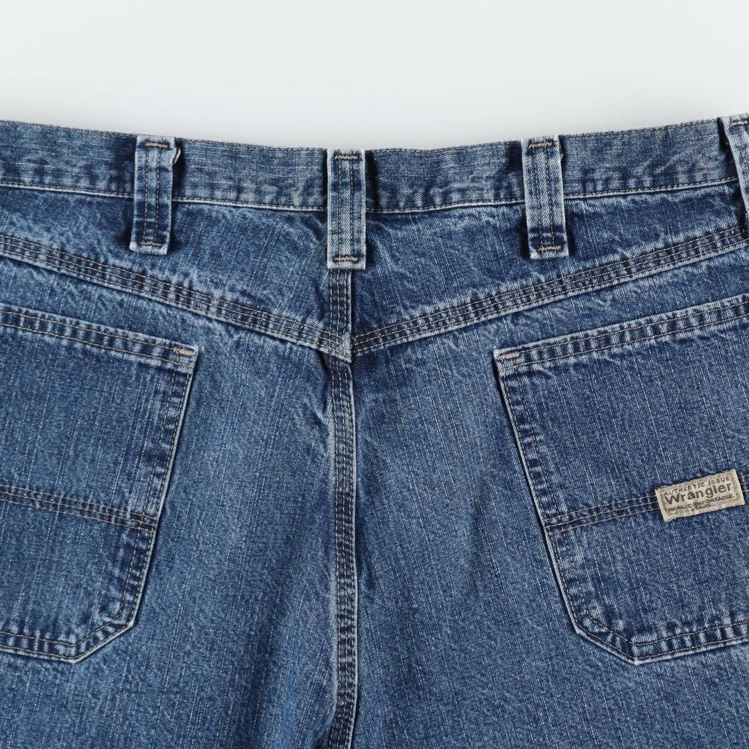 2000'S Wrangler Carpenter Denim Painter Shorts, Men's, Size W37 cotton blue type Vintage Second Hand