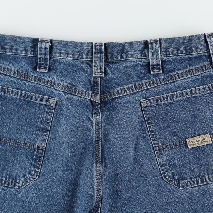2000'S Wrangler Carpenter Denim Painter Shorts, Men's, Size W37 cotton blue type Vintage Second Hand