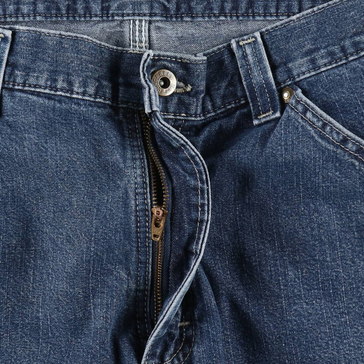 Lee DUNGAREES Denim Painter Shorts, Men's Size W37 (approx.) unclear blue type Vintage Second Hand