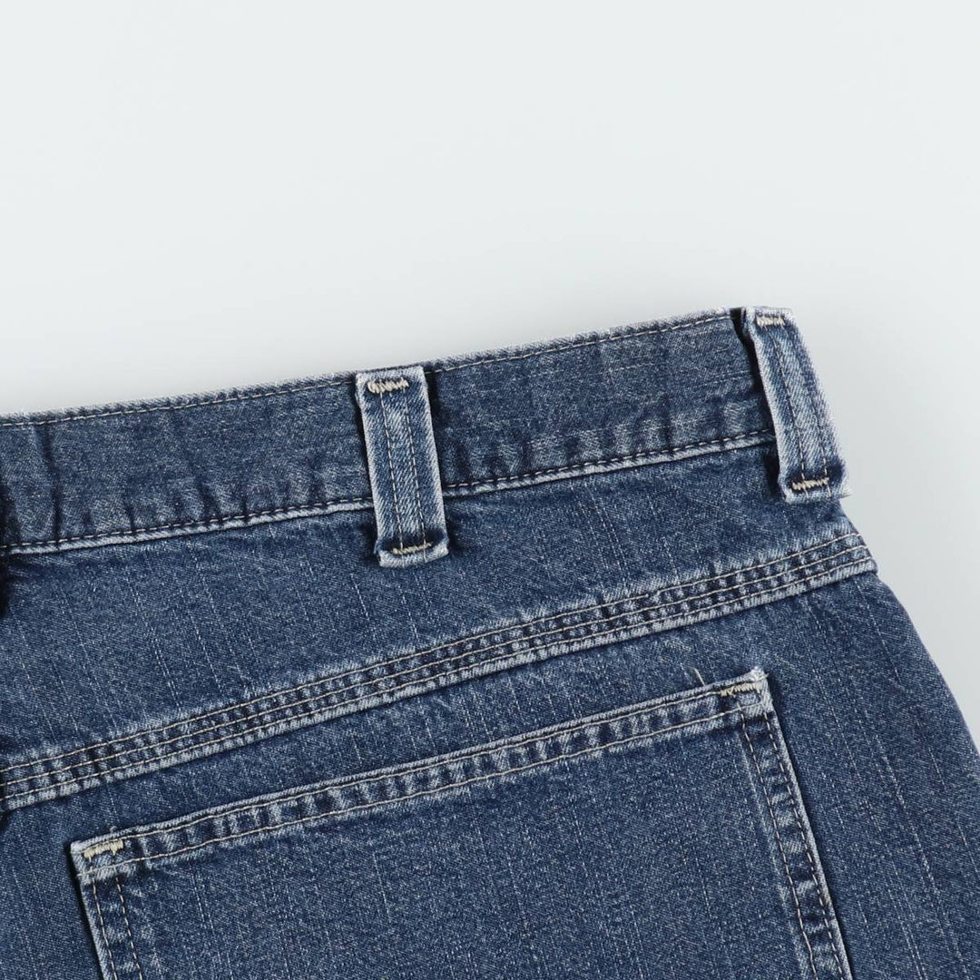 Lee DUNGAREES Denim Painter Shorts, Men's Size W37 (approx.) unclear blue type Vintage Second Hand
