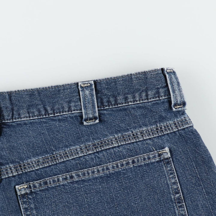 Lee DUNGAREES Denim Painter Shorts, Men's Size W37 (approx.) unclear blue type Vintage Second Hand