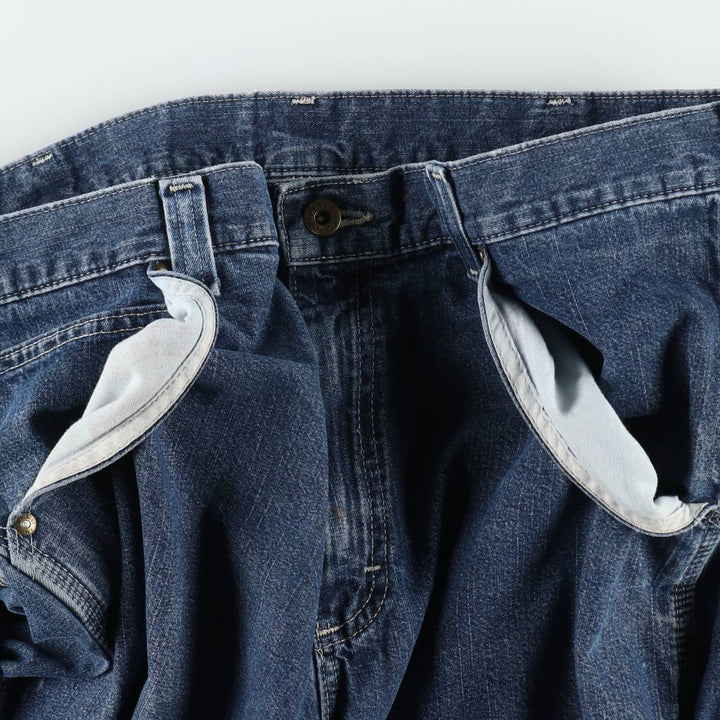 Lee DUNGAREES Denim Painter Shorts, Men's Size W37 (approx.) unclear blue type Vintage Second Hand